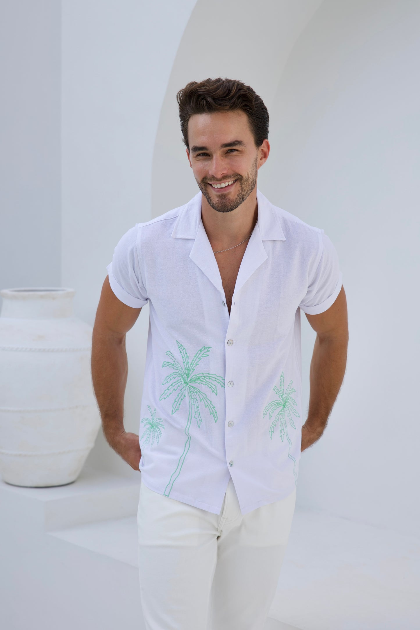 Island Palm - Embroidered - Mr Palm