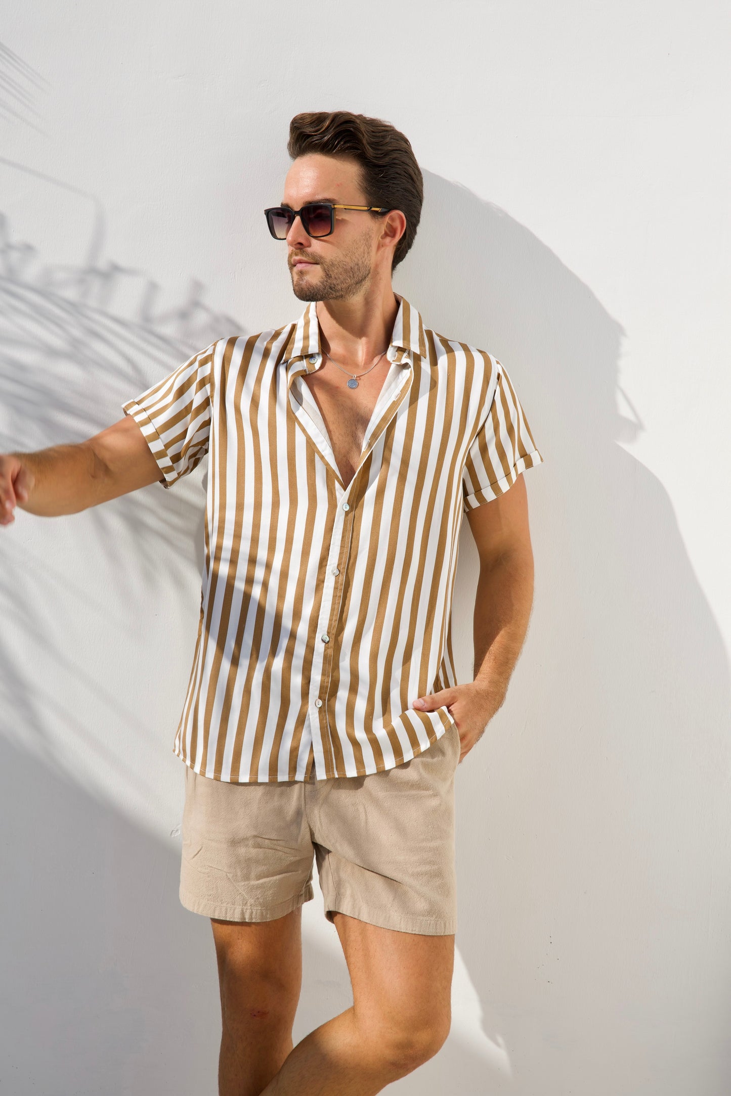 Euro Stripe - Mocca - Mr Palm