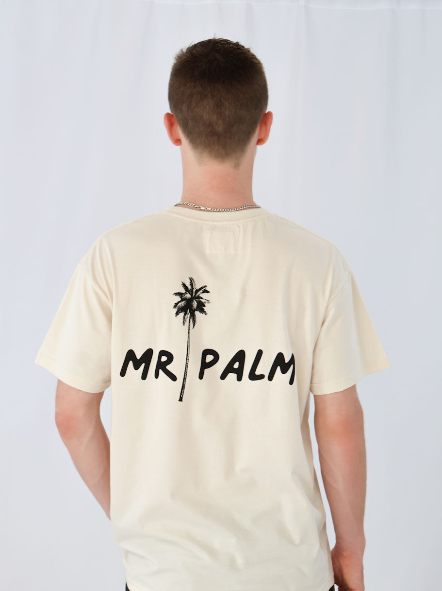 Basic Tee - Eggnog - Mr Palm