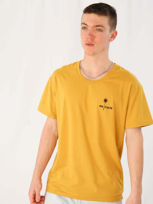 Basic Tee - Mustard - Mr Palm