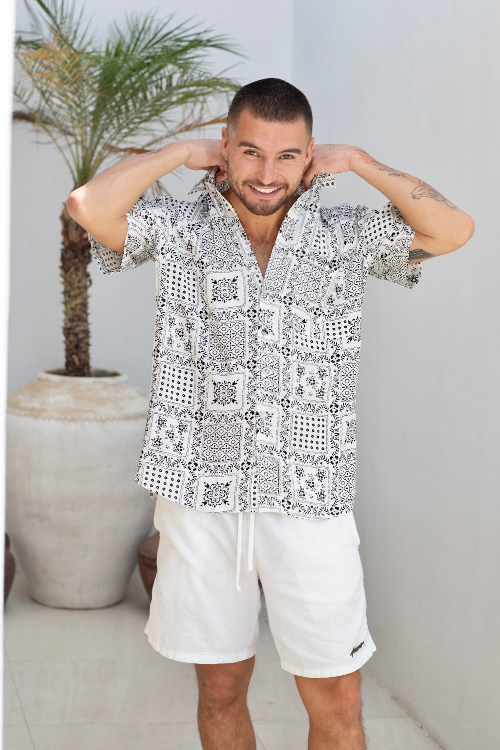 Anton Floral Shirt - Mr Palm