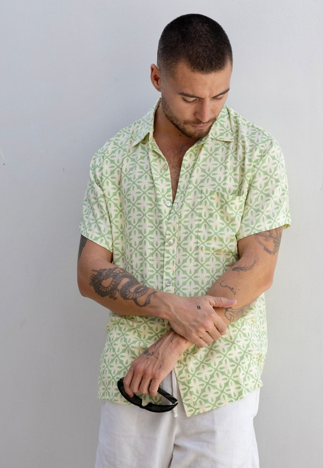 Sundae Rae Shirt - Green - Mr Palm