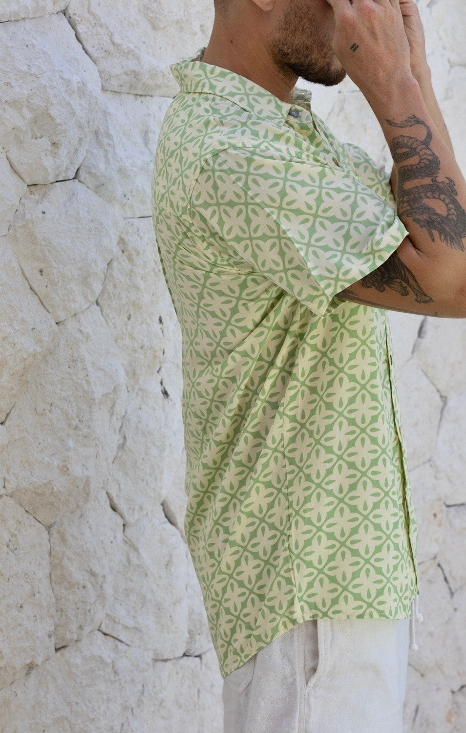 Sundae Rae Shirt - Green - Mr Palm
