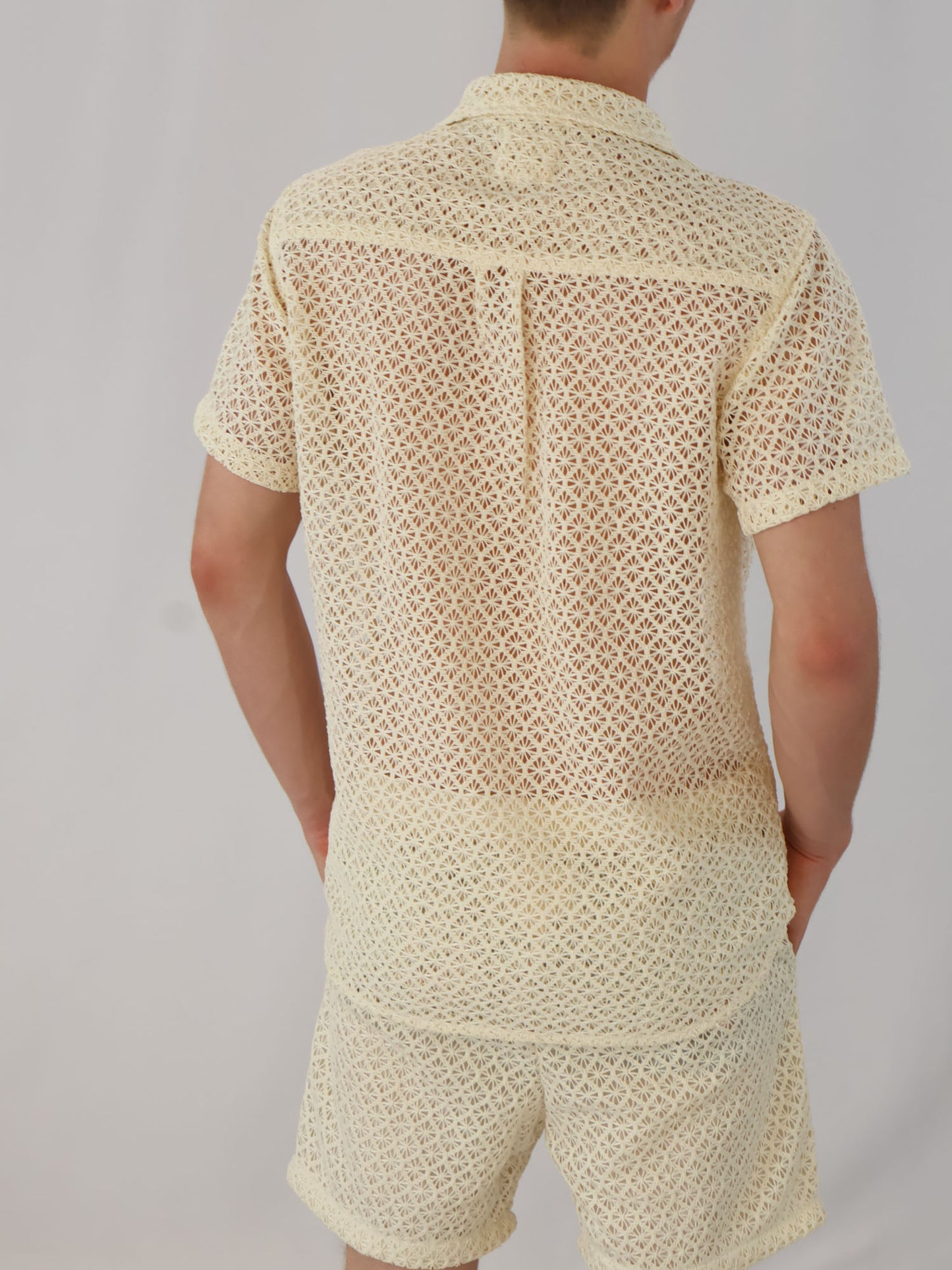 Men's Crochet Knit Shorts - Mr Palm