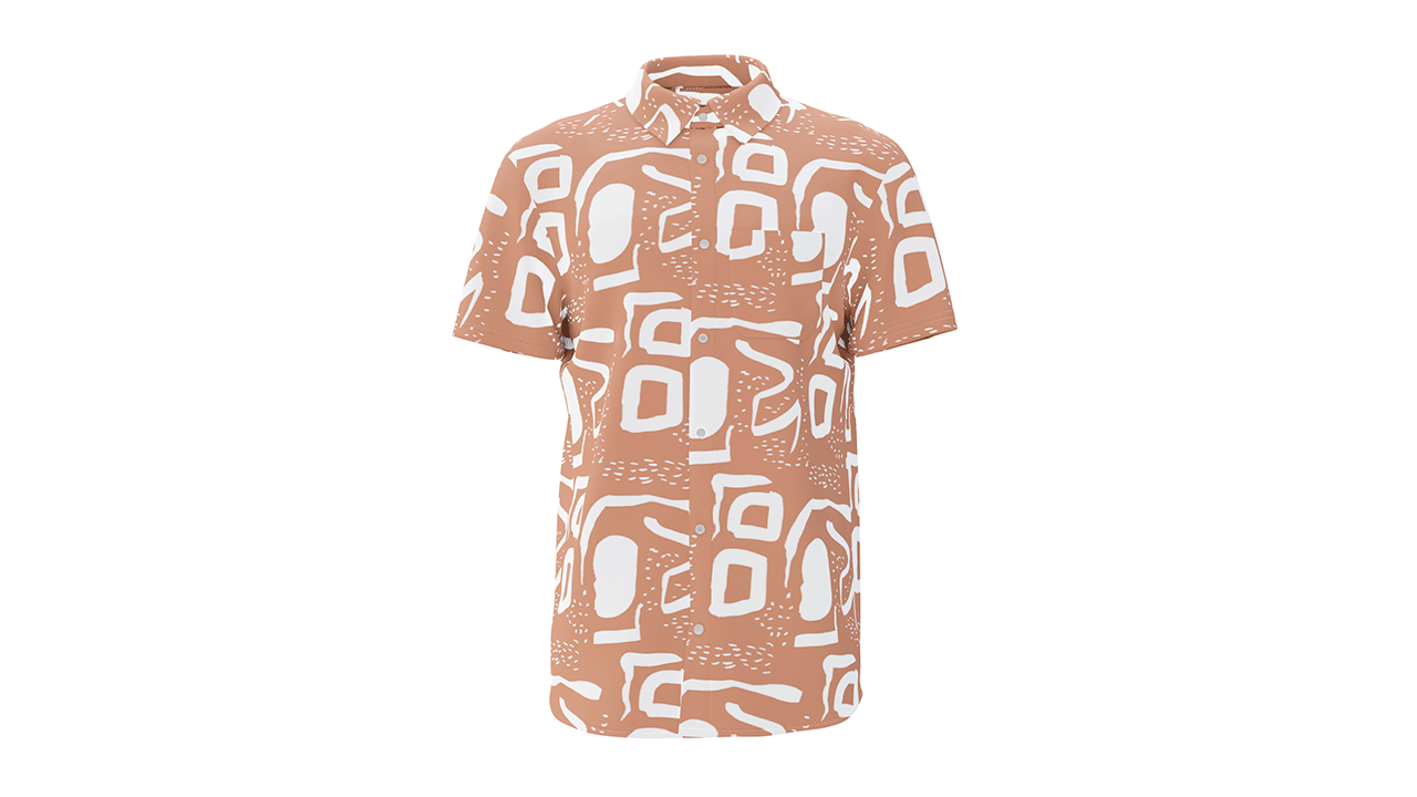 Abstract Tiki Shirt- Kids - Mr Palm