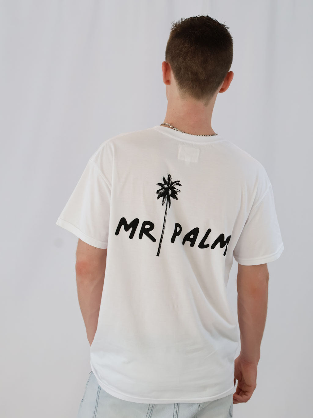 Basic Tee - White - Mr Palm