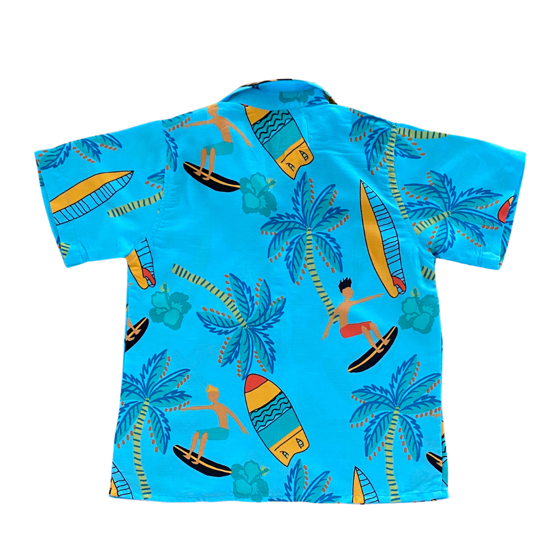 Surfing Safari - Blue - Mr Palm