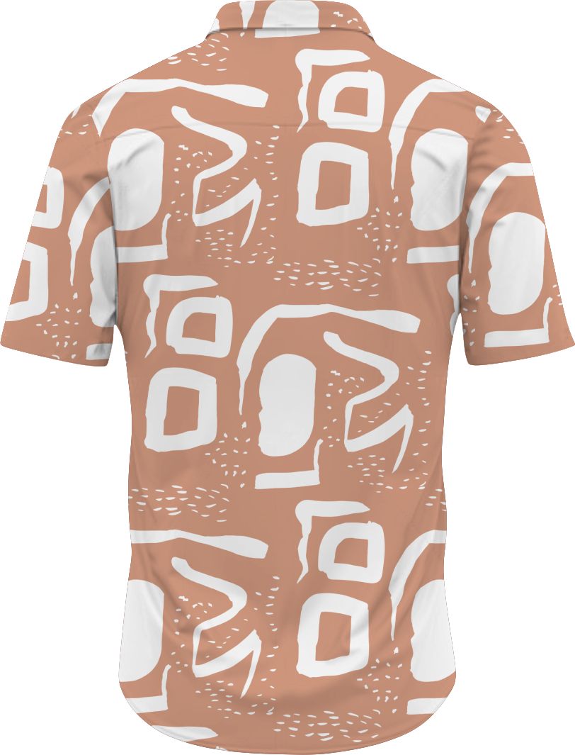 Abstract Tiki Shirt- Kids