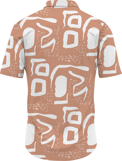 Abstract Tiki Shirt- Kids