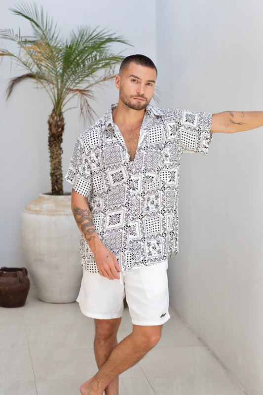 Anton Floral Shirt - Mr Palm