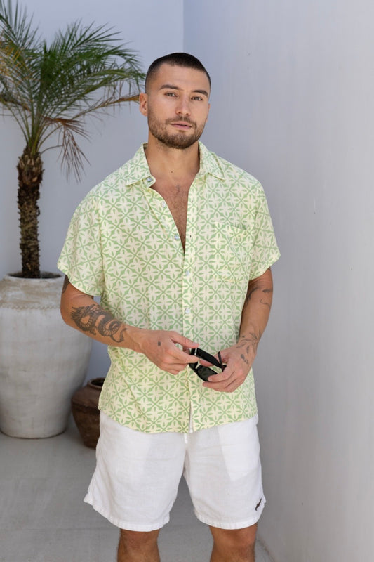 Sundae Rae Shirt - Green - Mr Palm