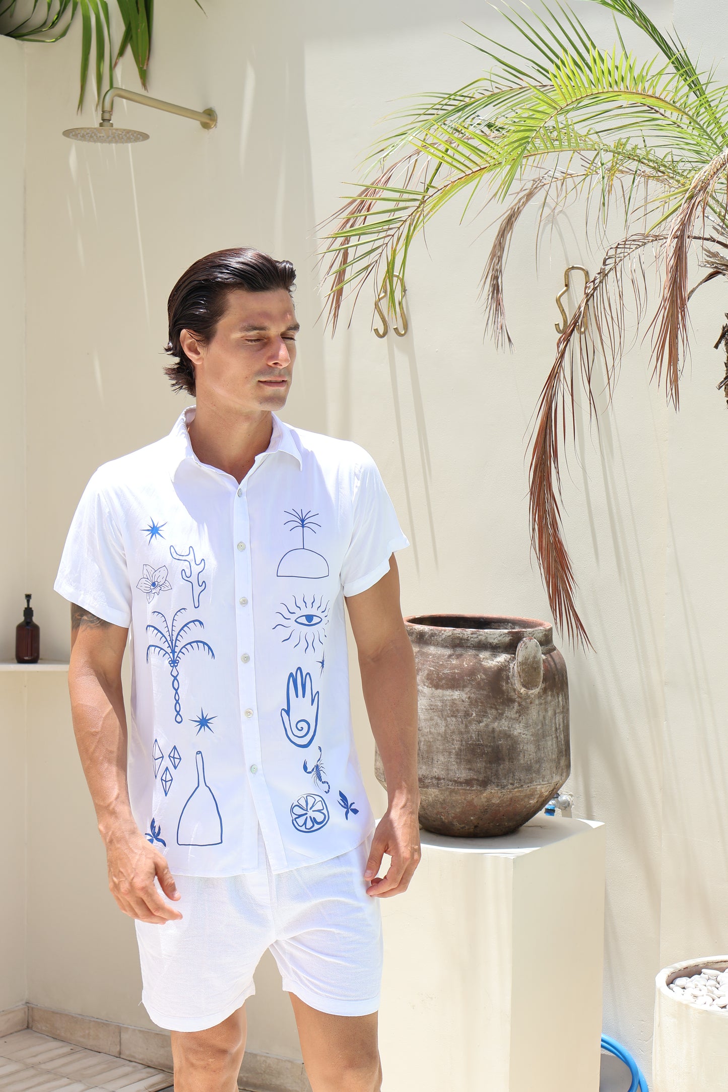 Ocean Etch - Dark Blue