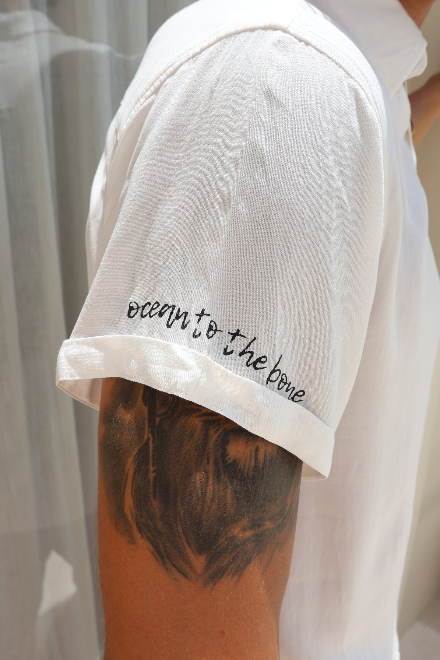 Fishbone Shirt - White