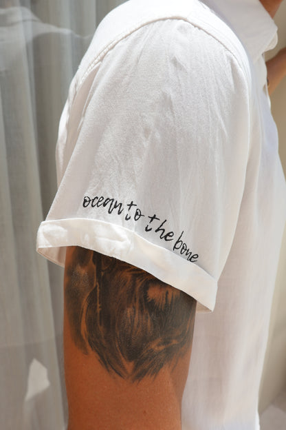 Fishbone Shirt - White