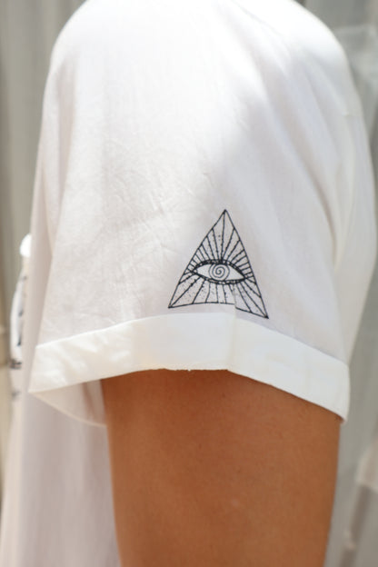 Fishbone Shirt - White