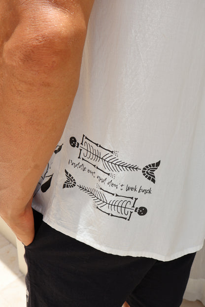 Fishbone Shirt - White