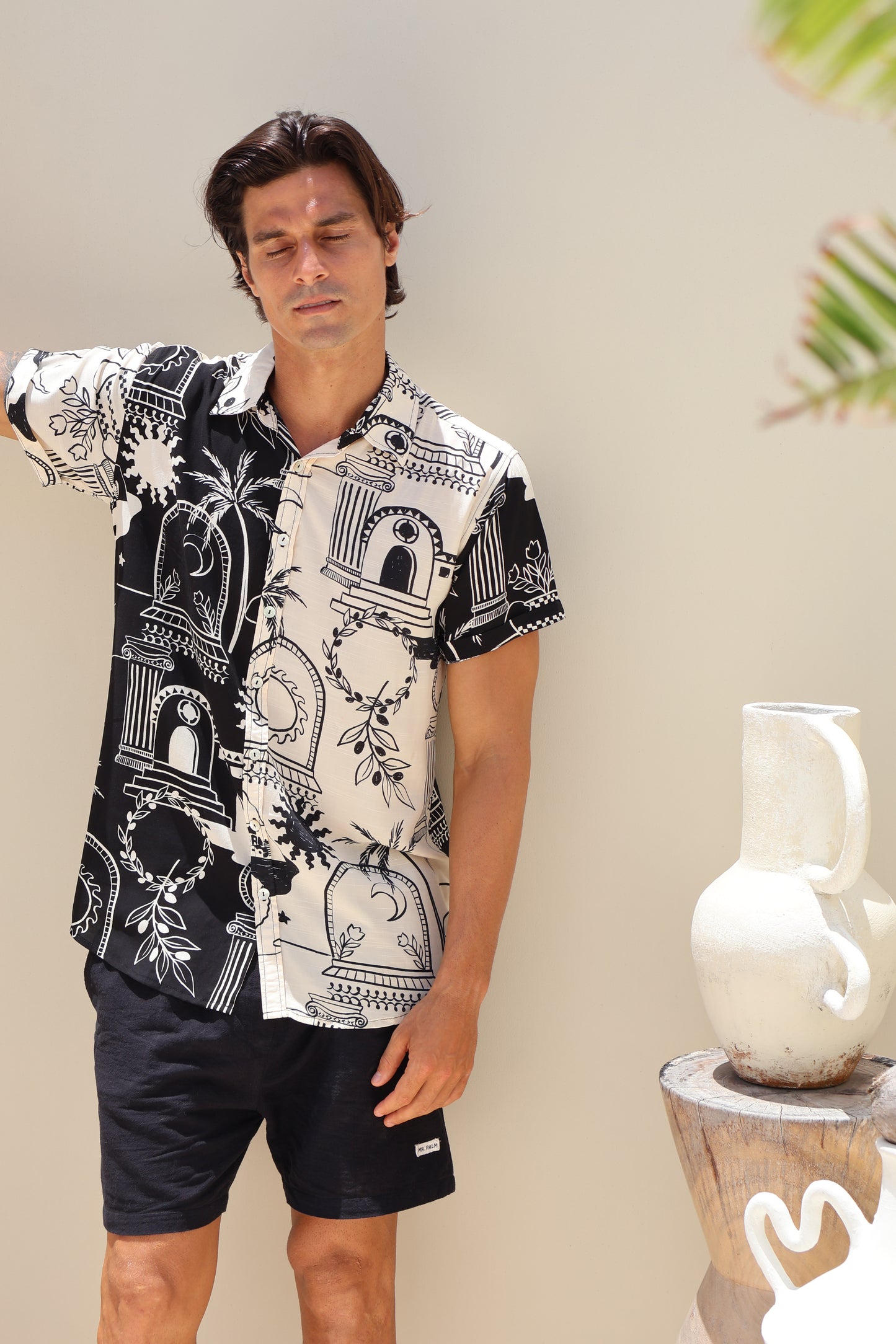 Men's Cotton Shorts - Black