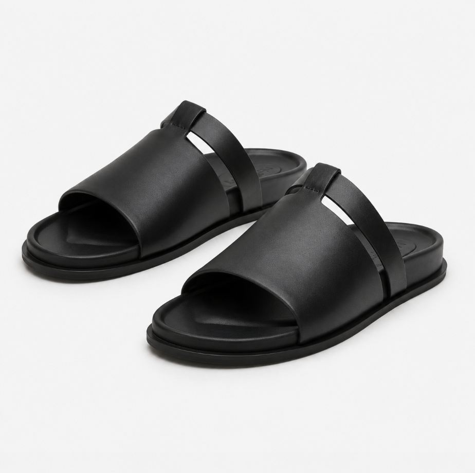 JUN Leather Slide