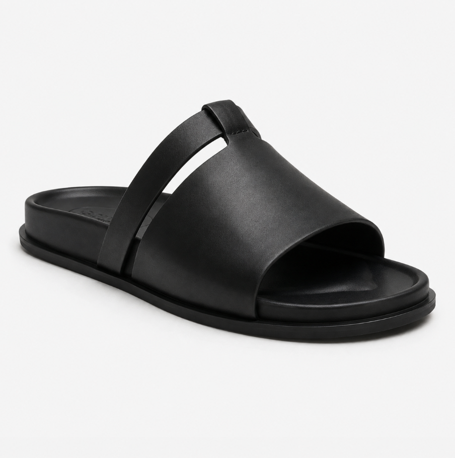 JUN Leather Slide