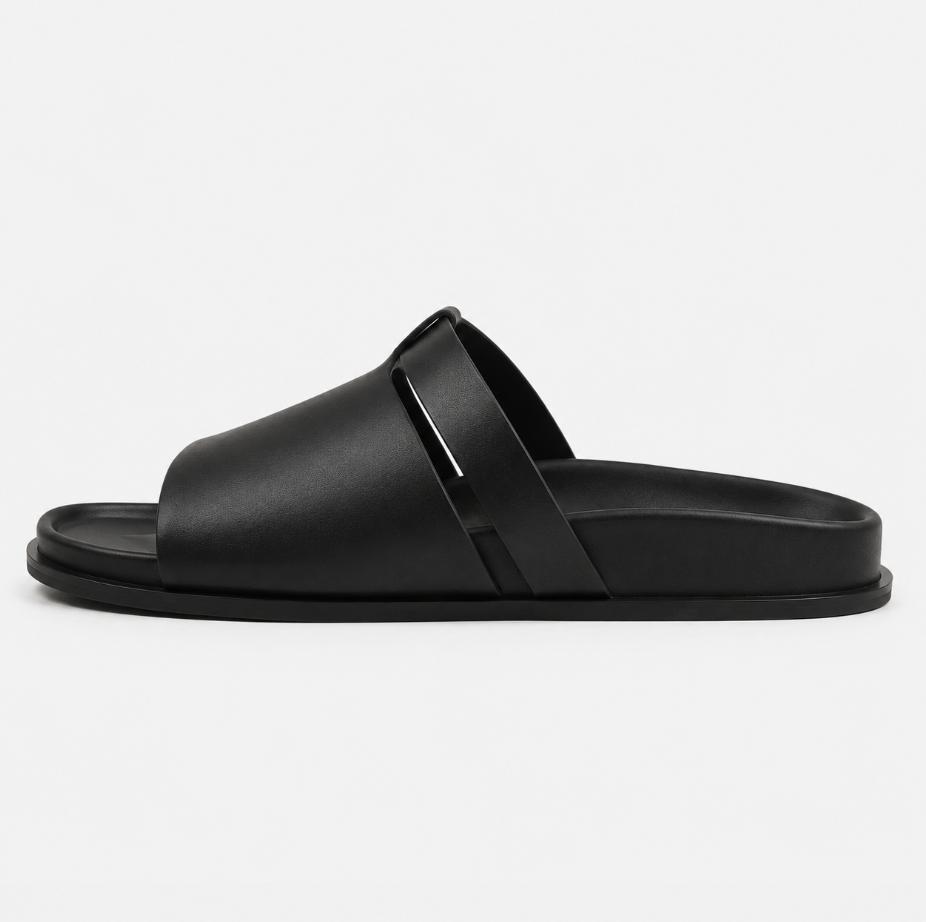 JUN Leather Slide