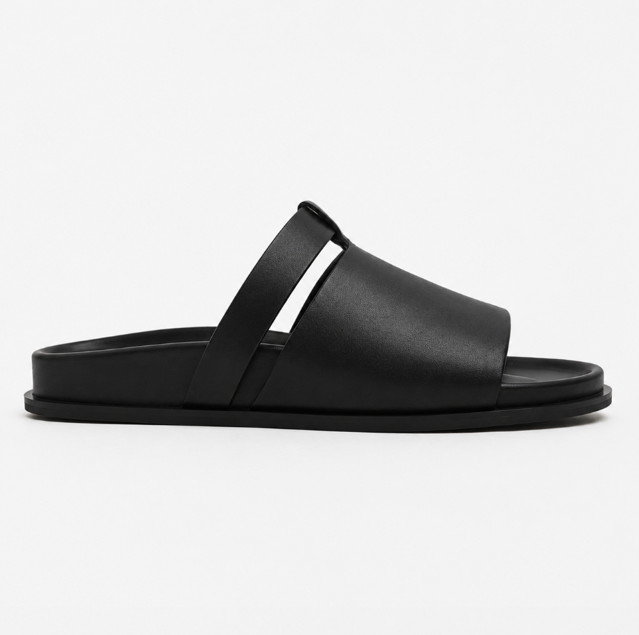 JUN Leather Slide
