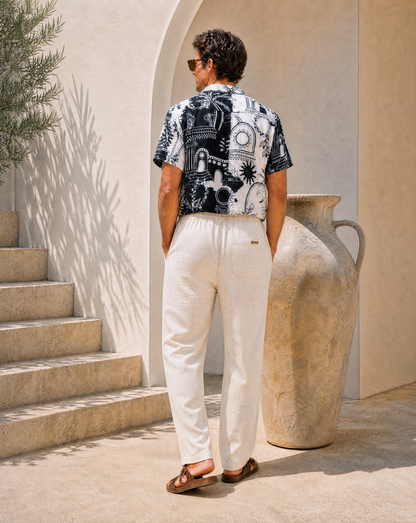 Solea Pant - Natural - Mr Palm