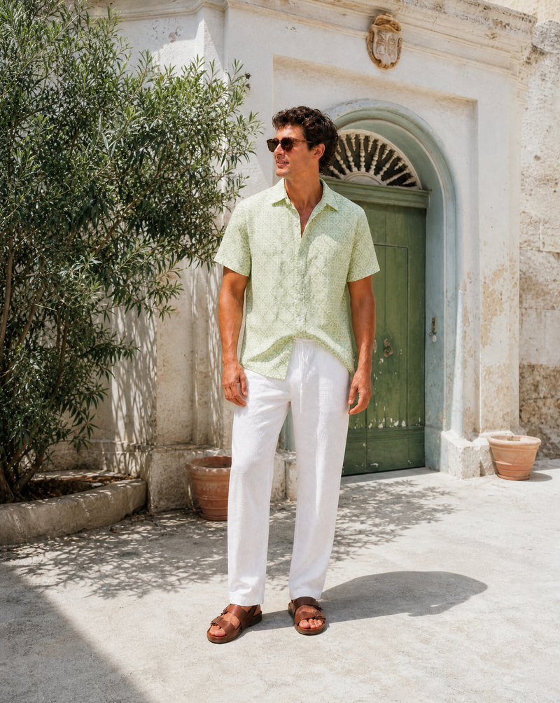 Palma Pant - Milky White