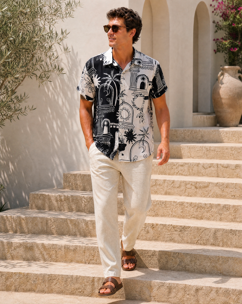 Solea Pant - Natural - Mr Palm