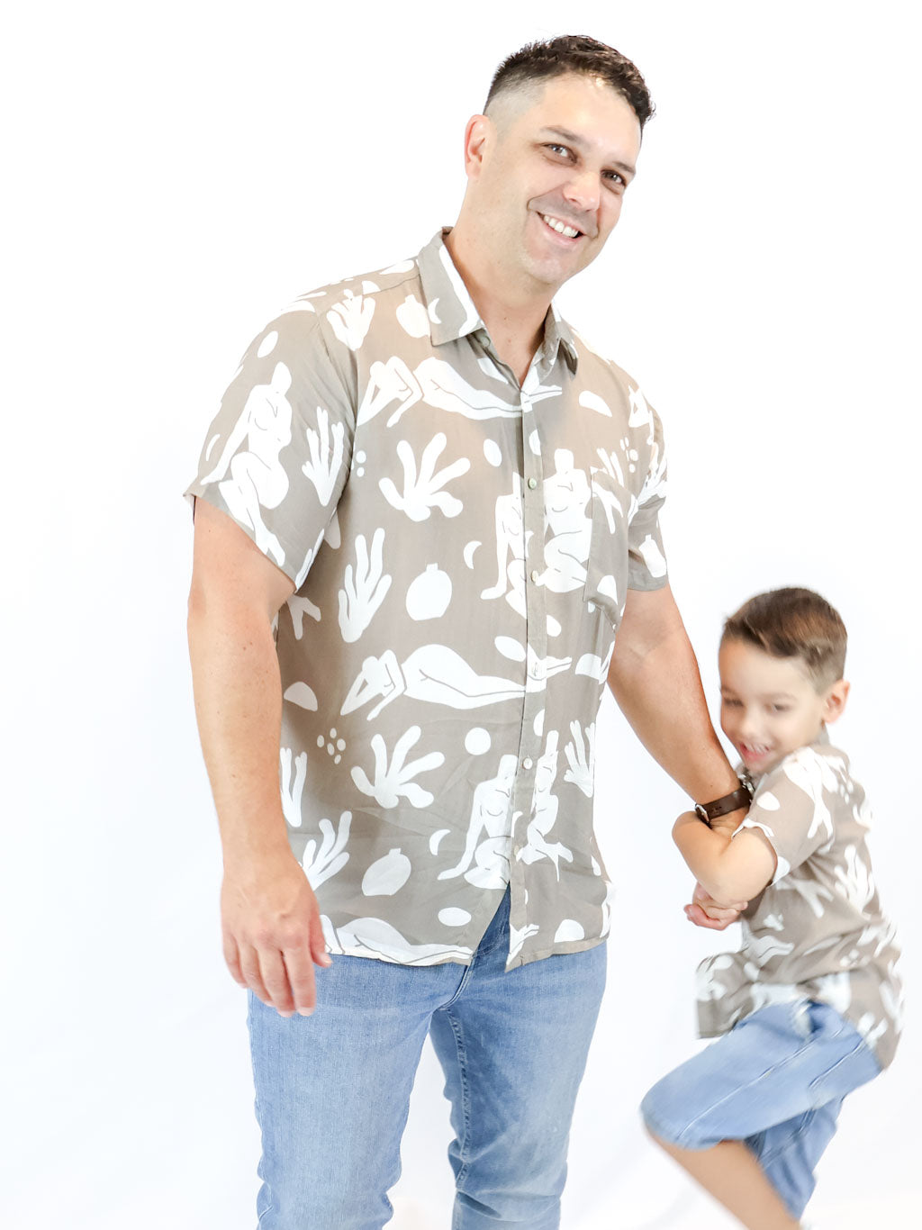 Tropical Matisse Short Sleeve Party Shirt