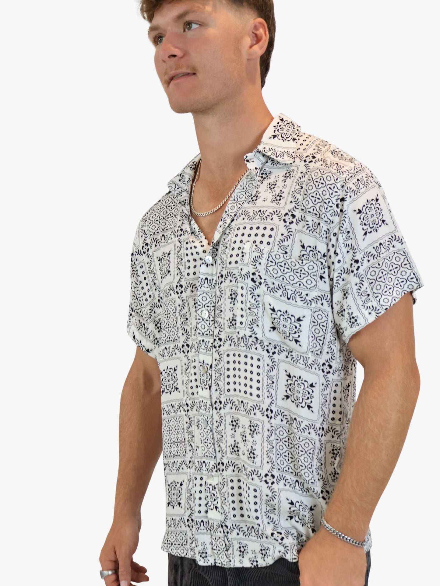 Mens floral shirt