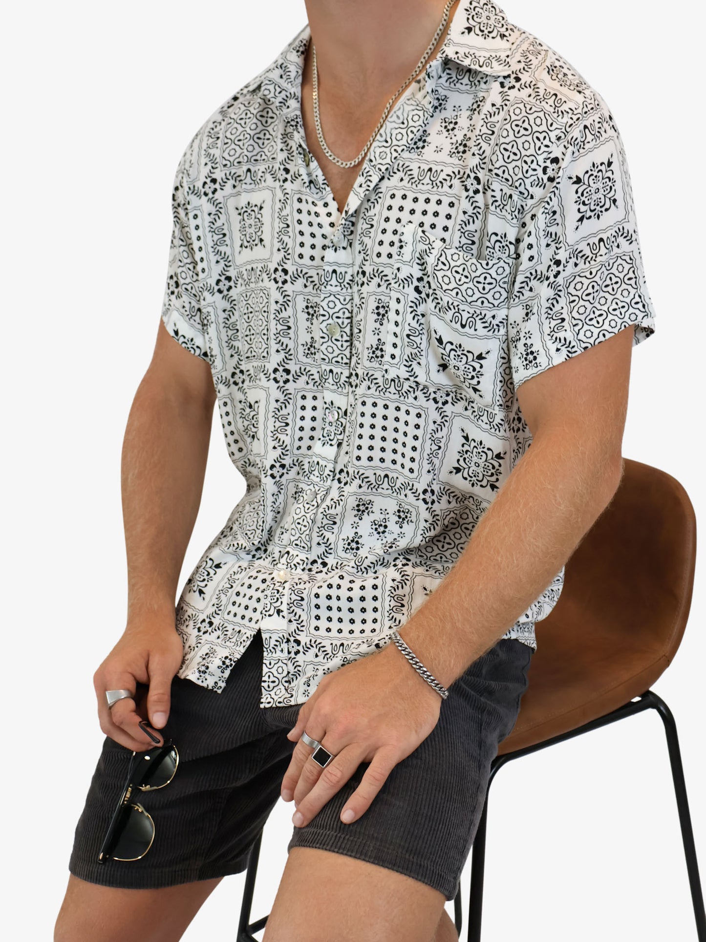 Mr Palm party shirt floral