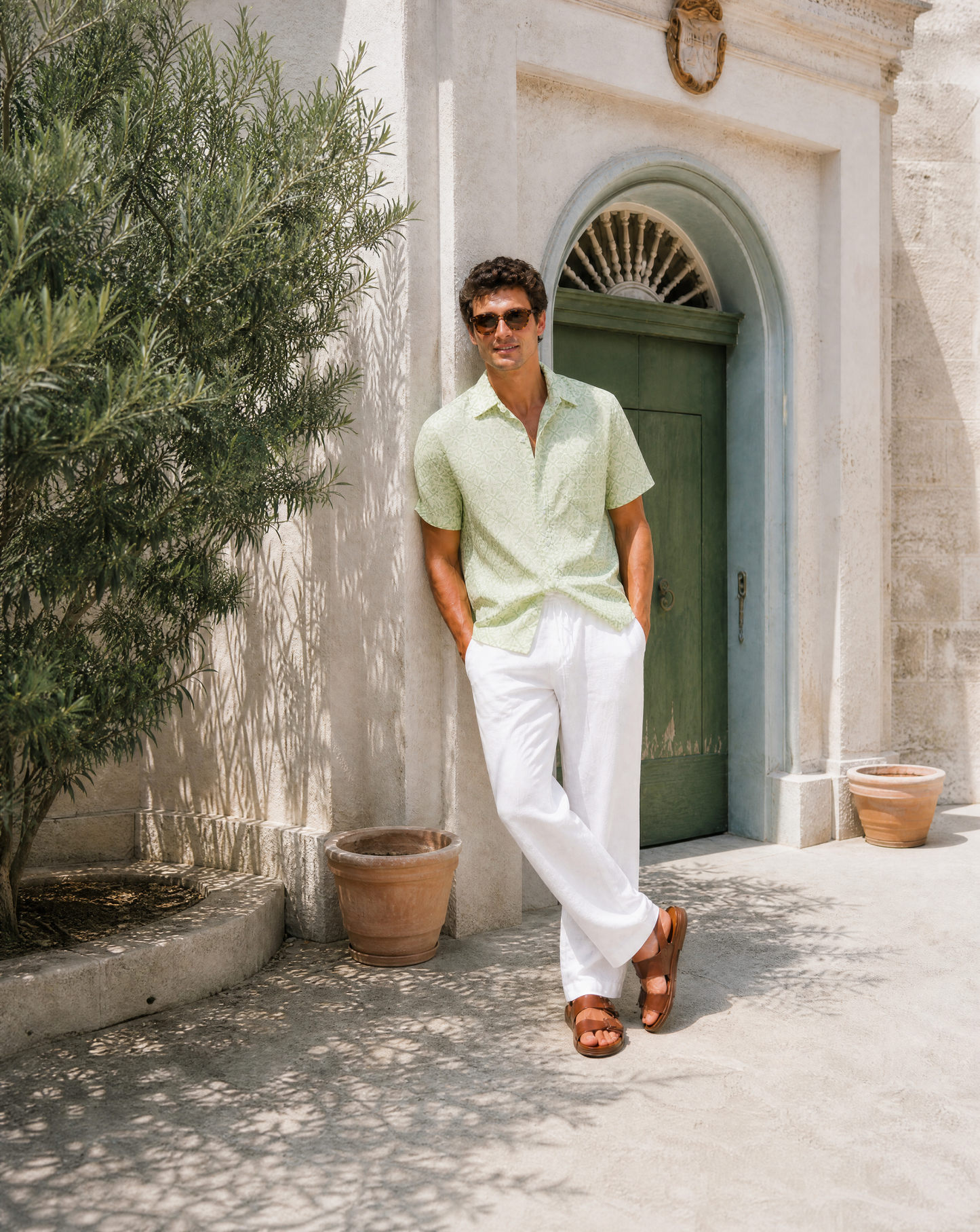 Palma Pant - Milky White - Mr Palm