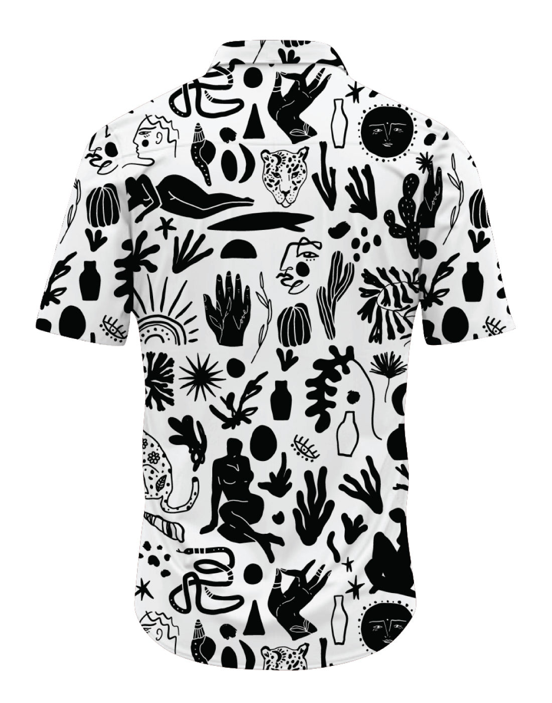 party shirts perth black and white short sleeve mens shirt mr palm